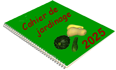 cahier jardinage 2025