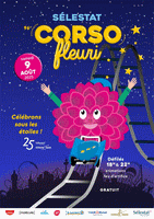 25 Selestat Corso fleuri Affiche