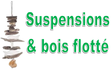 Logo suspensions