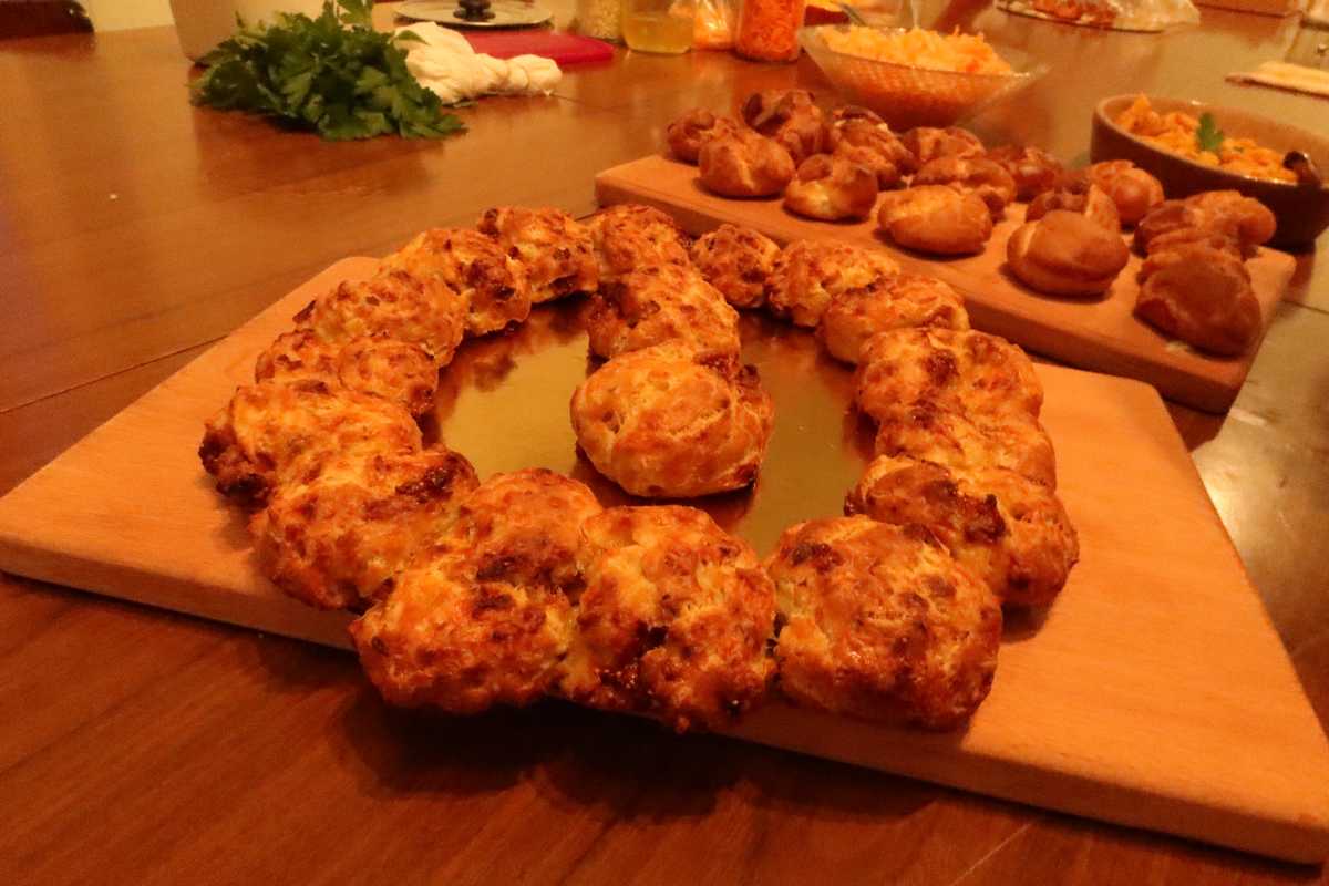 Goug�re
                              � la tomme de brebis et figues s�ch�es